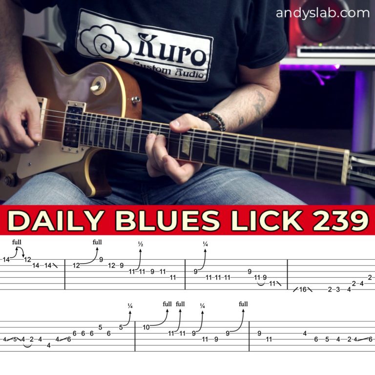 Daily Blues Lick 239