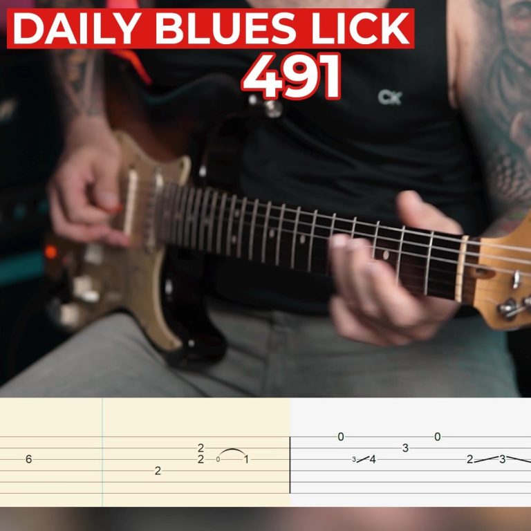 Daily Blues Lick 491