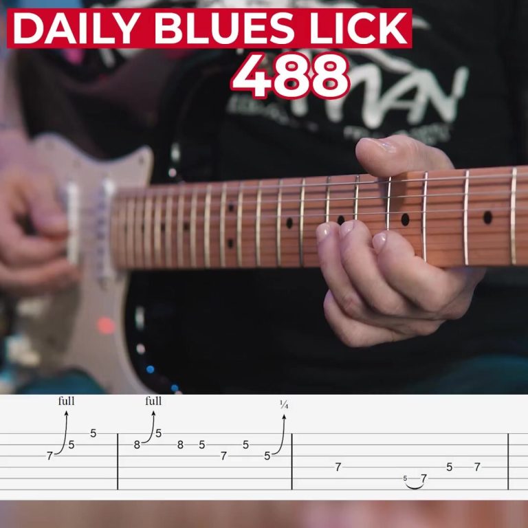 Daily Blues Lick 488