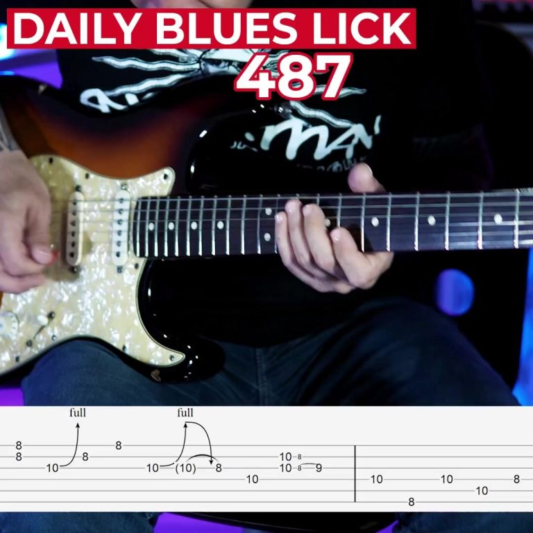 Daily Blues Lick 487