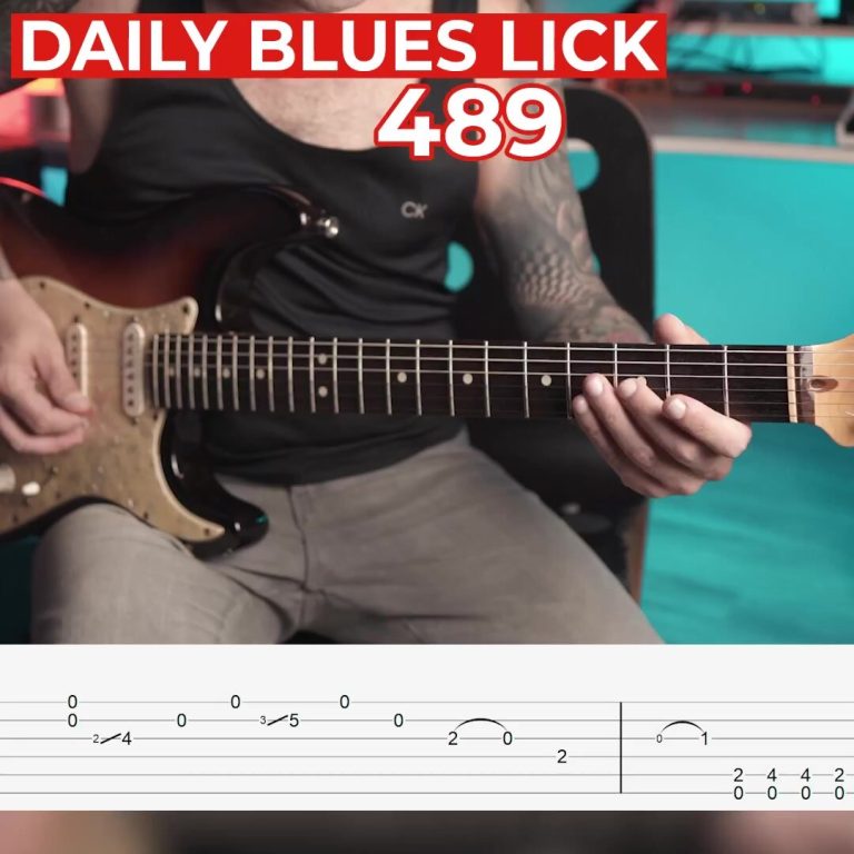 Daily Blues Lick 489