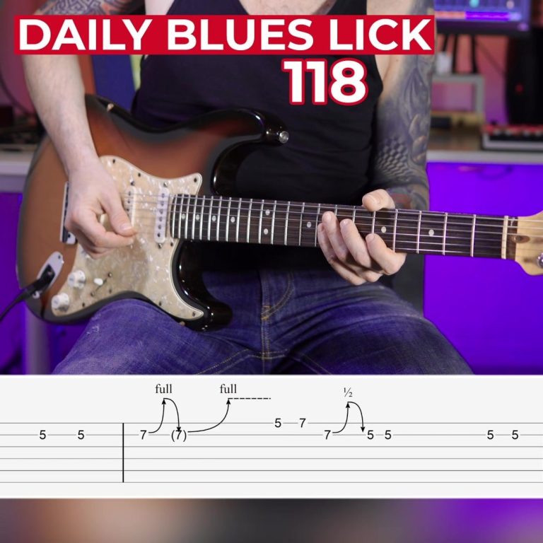 Daily Blues Lick 118