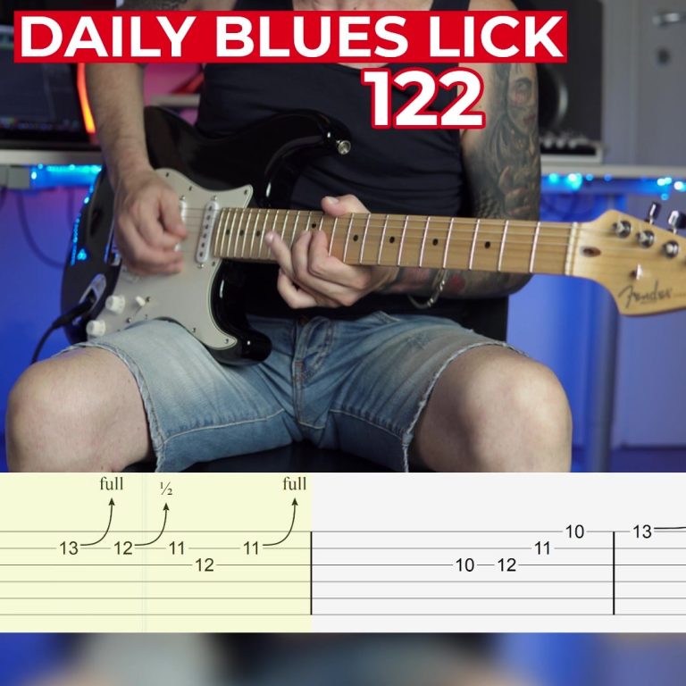 Daily Blues Lick 122