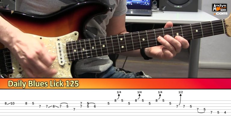 Daily Blues Lick 125