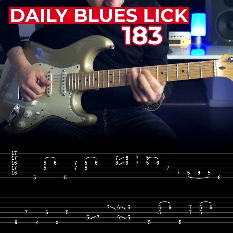 Daily Blues Lick 183