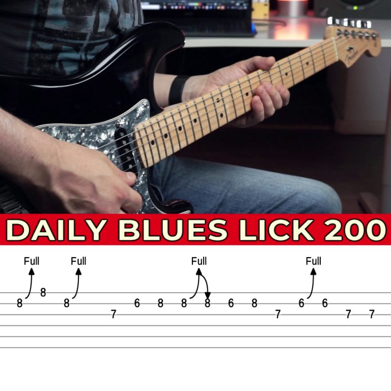 Daily Blues Lick 200