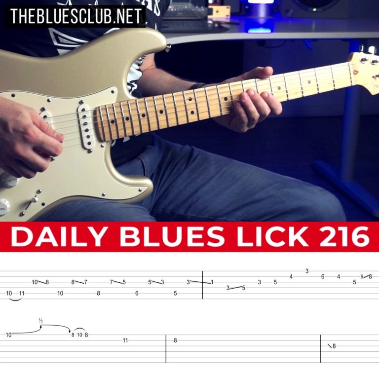 Daily Blues Lick 216