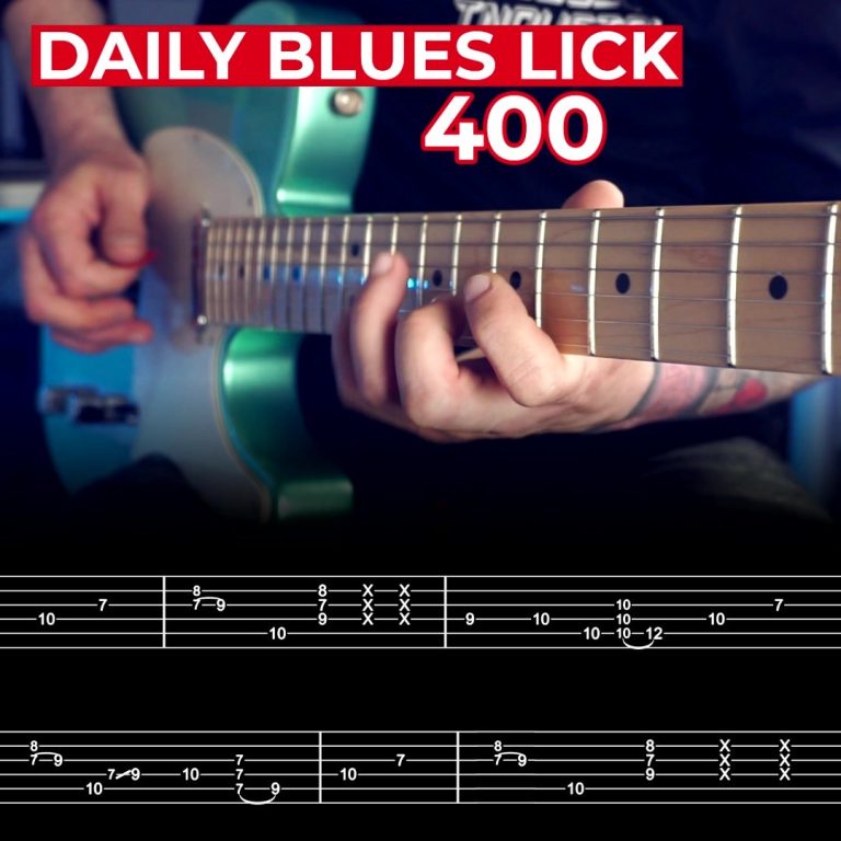 Daily Blues Lick 400