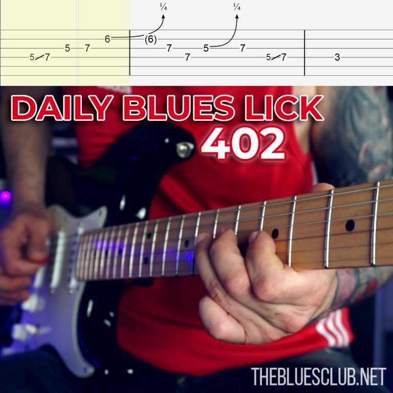 Daily Blues Lick 402