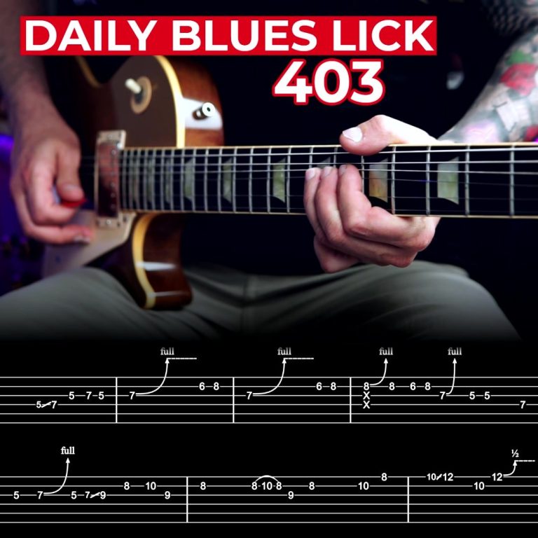 Daily Blues Lick 403