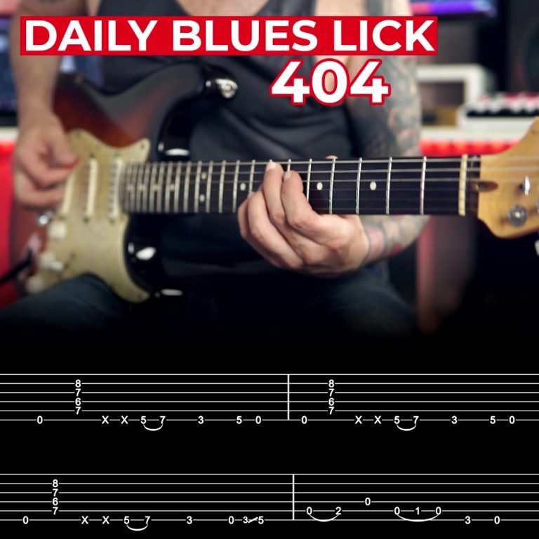 Daily Blues Lick 404