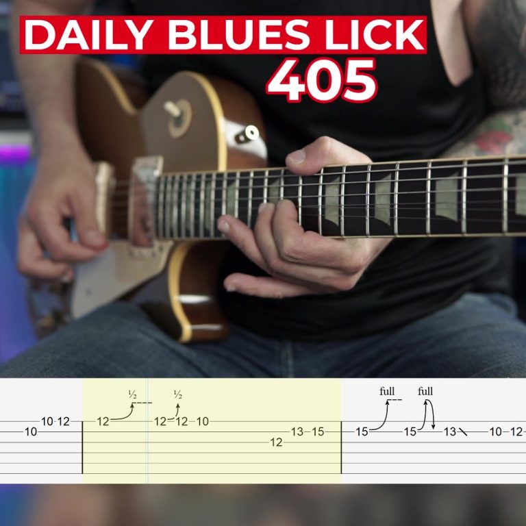 Daily Blues Lick 405