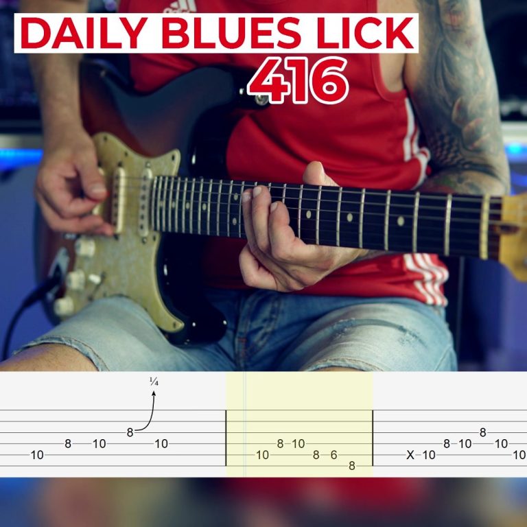 Daily Blues Lick 416