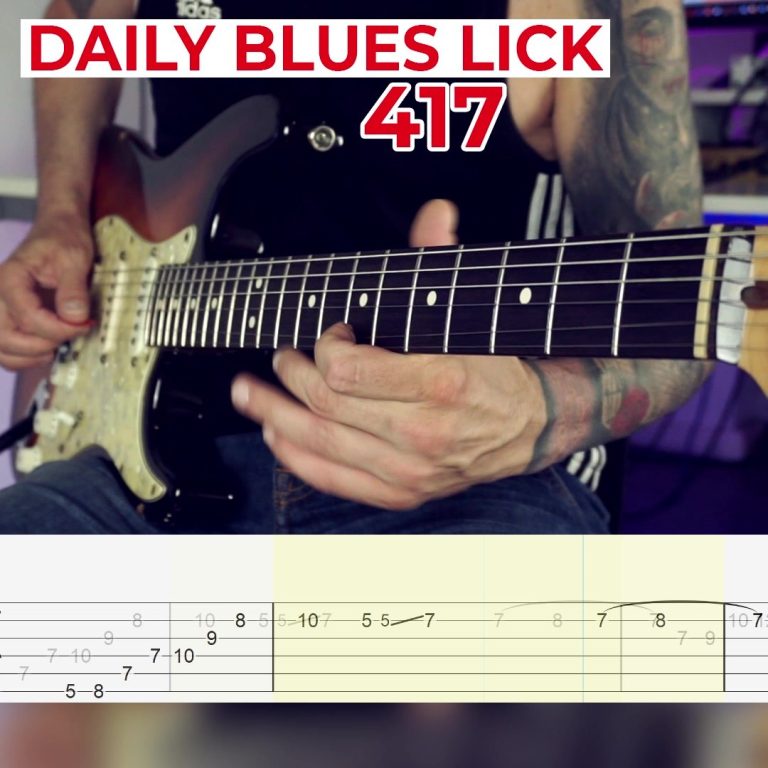 Daily Blues Lick 417