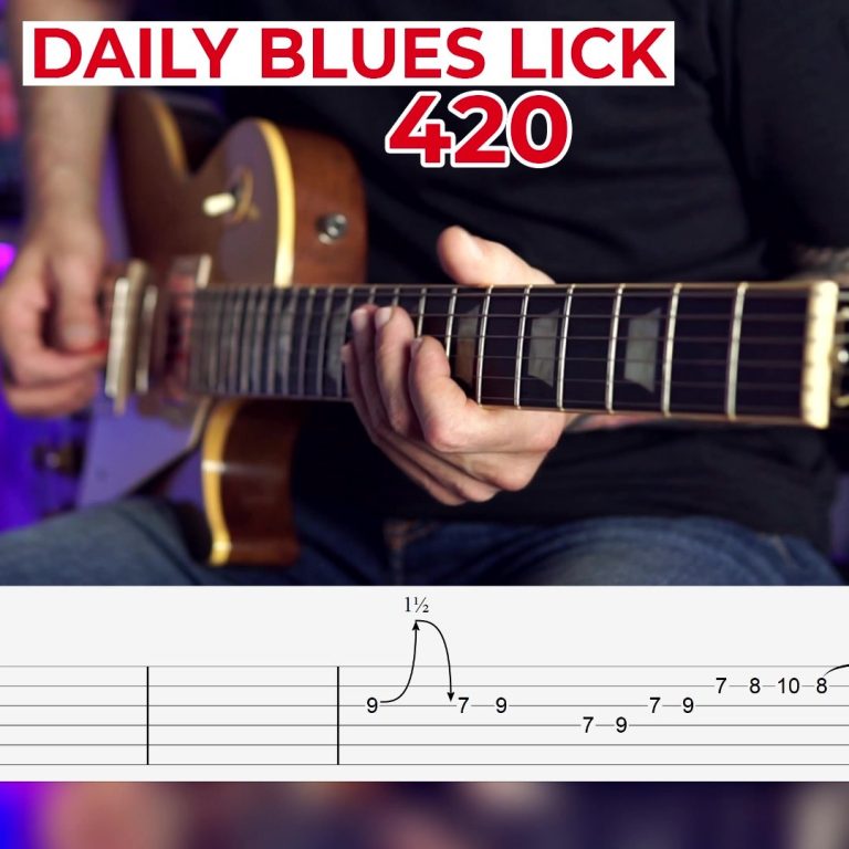 Daily Blues Lick 420