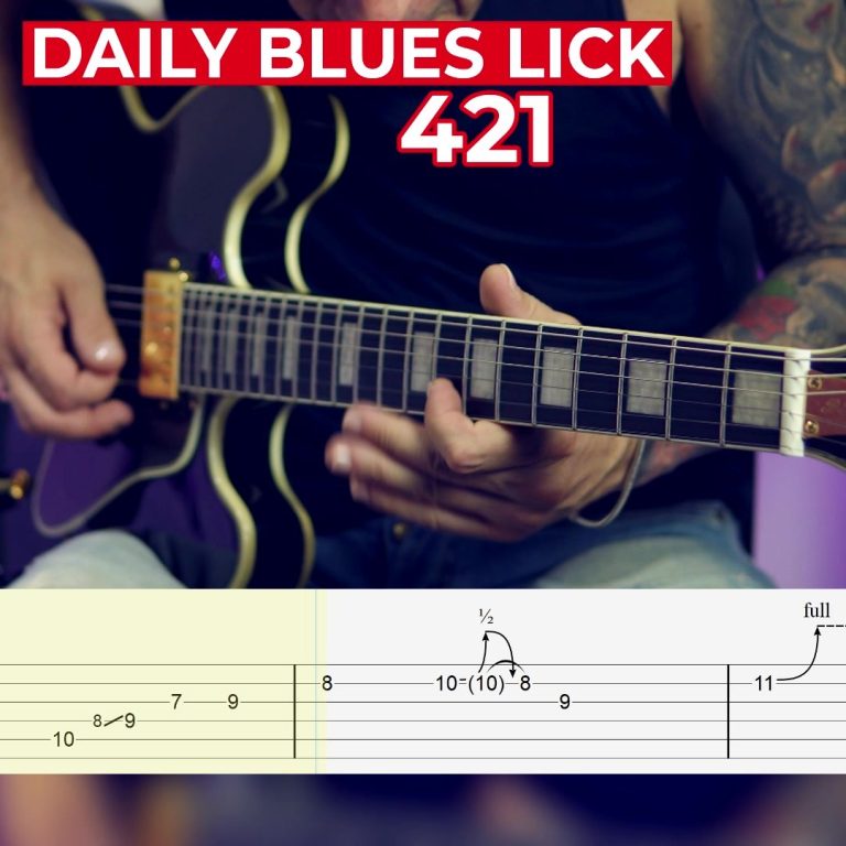 Daily Blues Lick 421