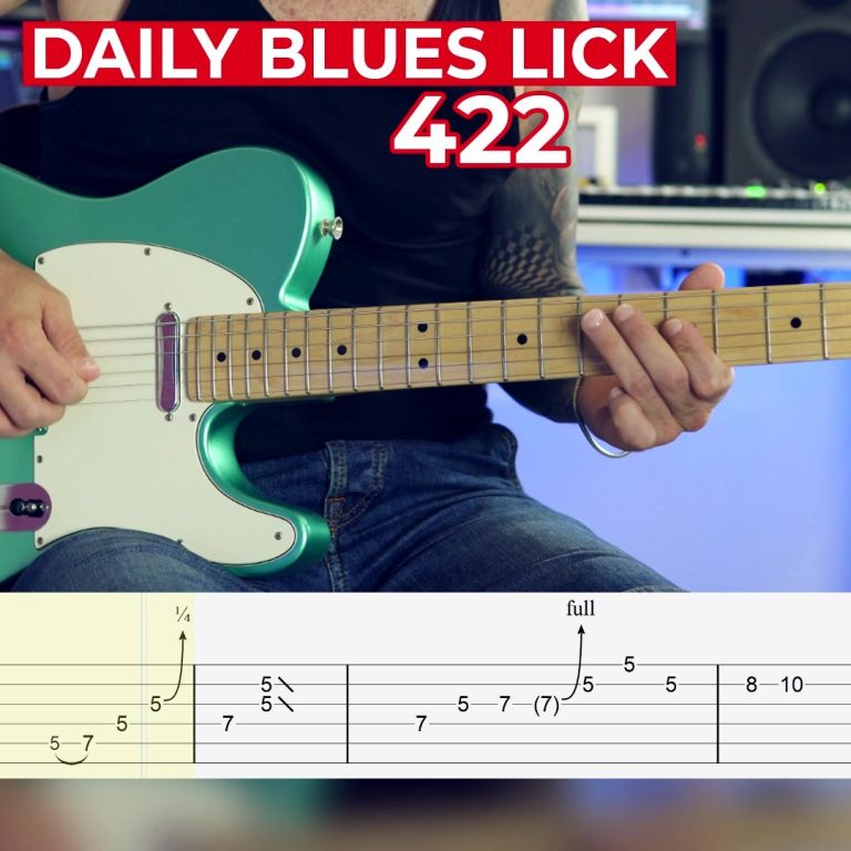Daily Blues Lick 422