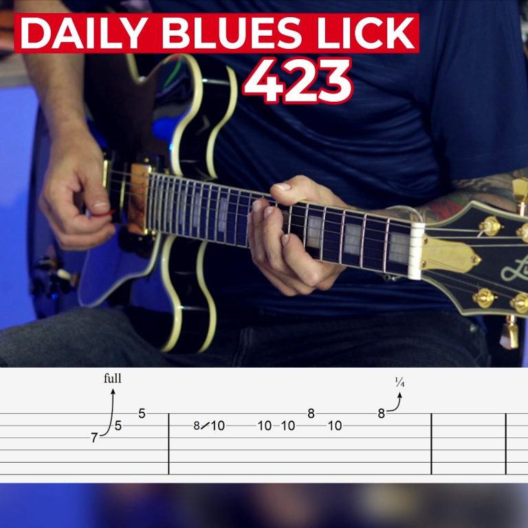 Daily Blues Lick 423