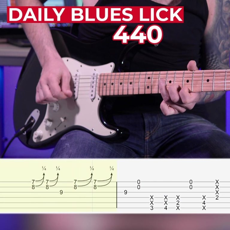 Daily Blues Lick 440