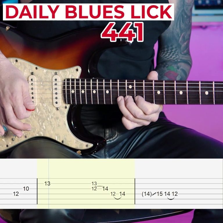 Daily Blues Lick 441