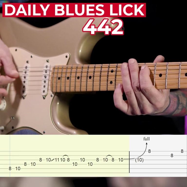 Daily Blues Lick 442