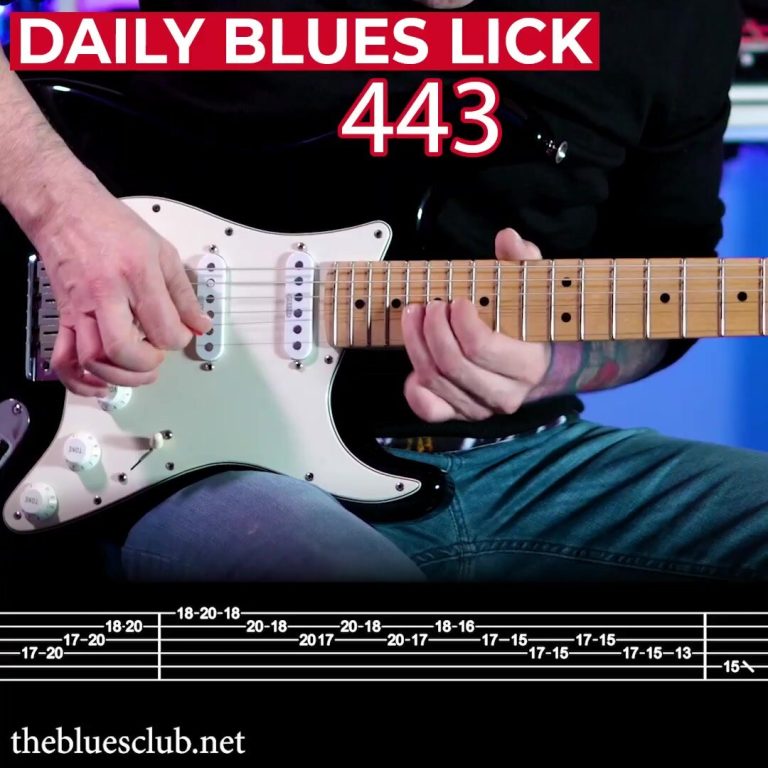 Daily Blues Lick 443