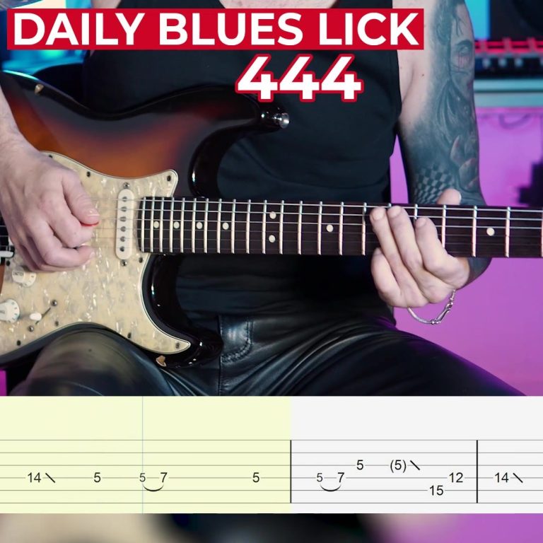 Daily Blues Lick 444