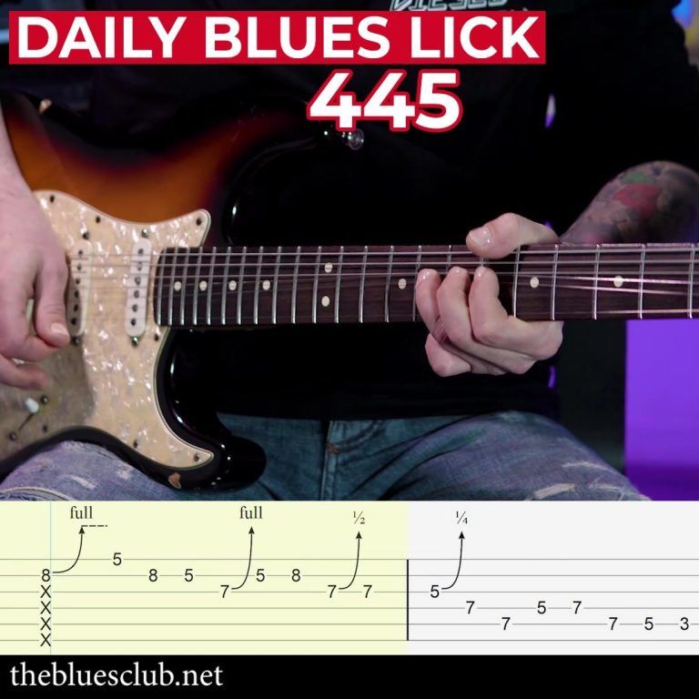Daily Blues Lick 445
