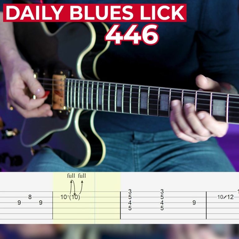 Daily Blues Lick 446