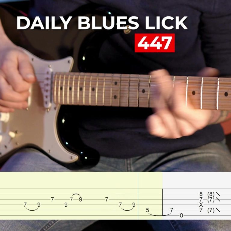 Daily Blues Lick 447