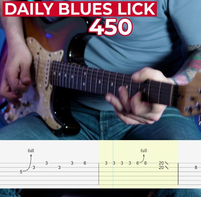 Daily Blues Lick 450