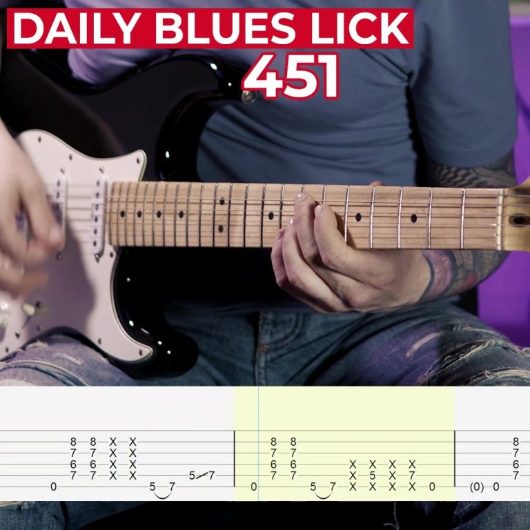 Daily Blues Lick 451