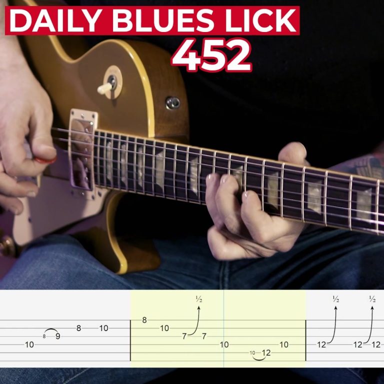 Daily Blues Lick 452