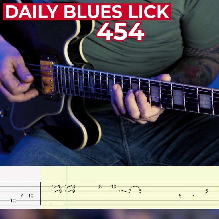 Daily Blues Lick 454