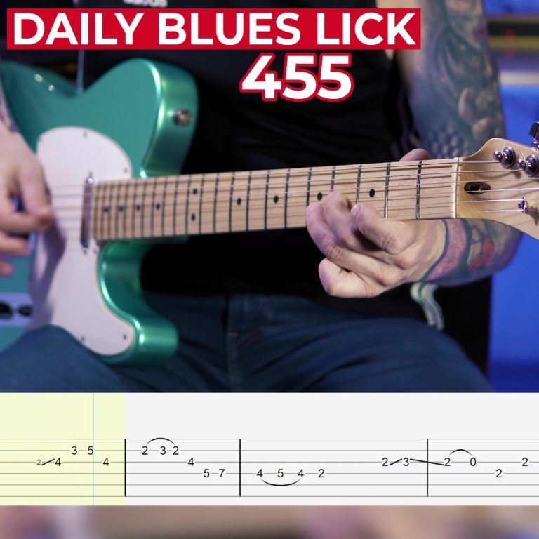 Daily Blues Lick 455