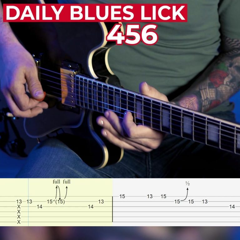Daily Blues Lick 456