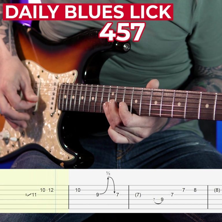 Daily Blues Lick 457