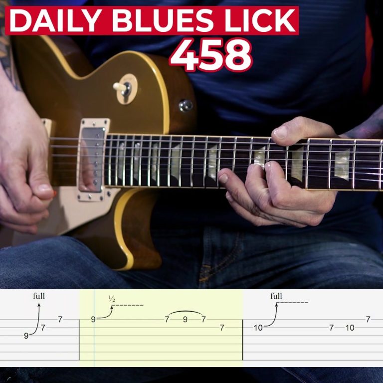 Daily Blues Lick 458