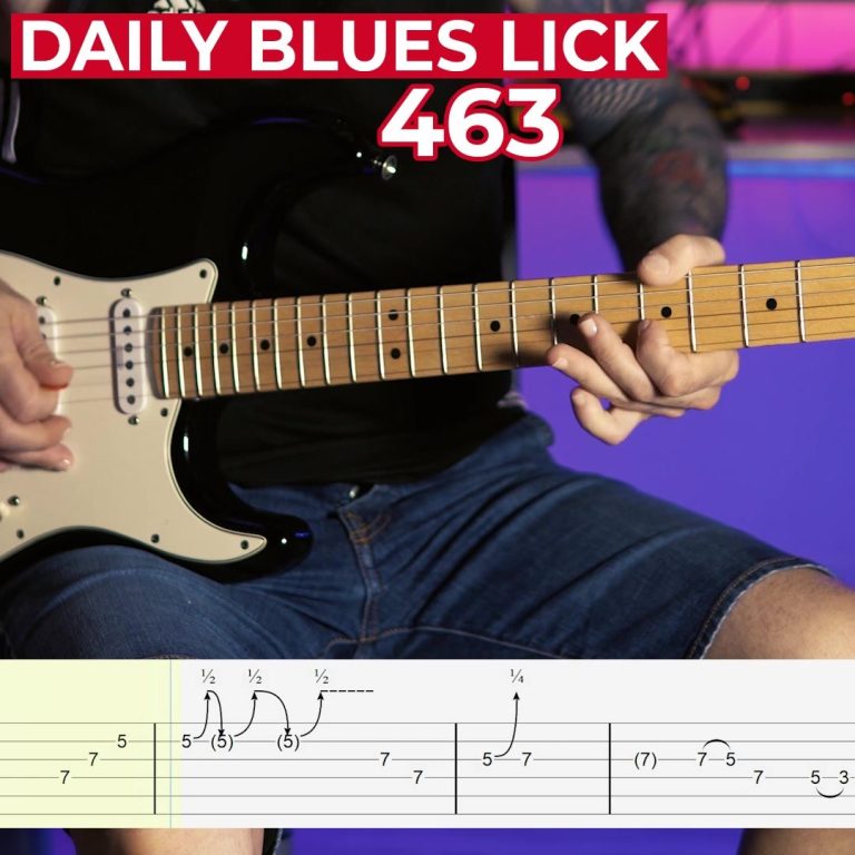 Daily Blues Lick 463