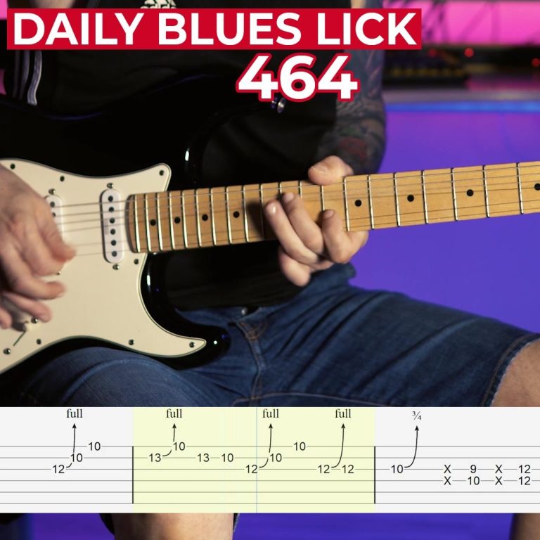Daily Blues Lick 464