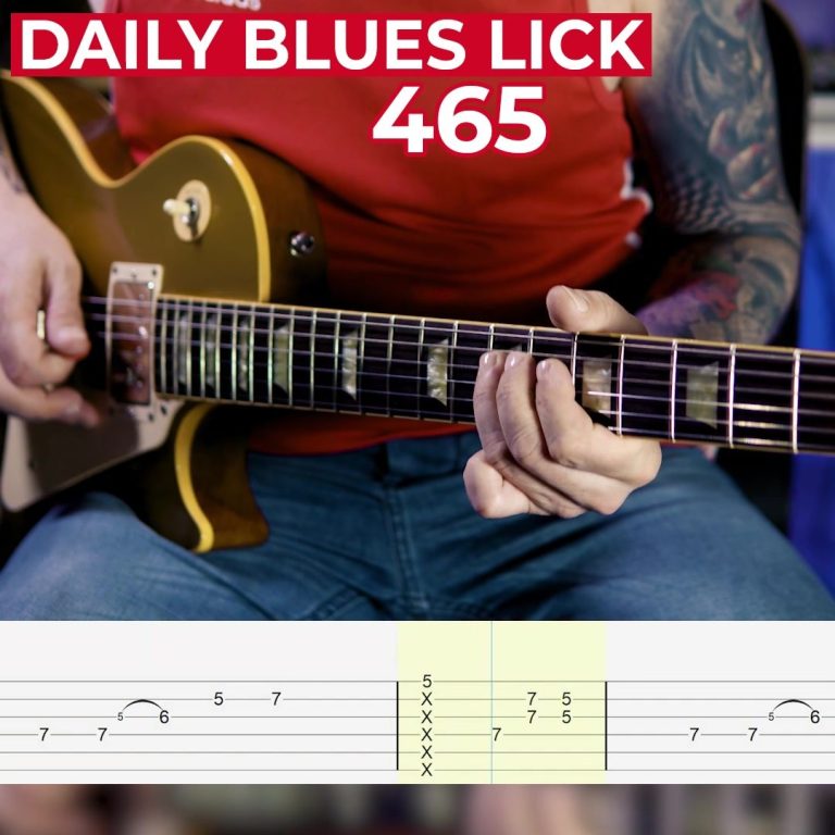 Daily Blues Lick 465