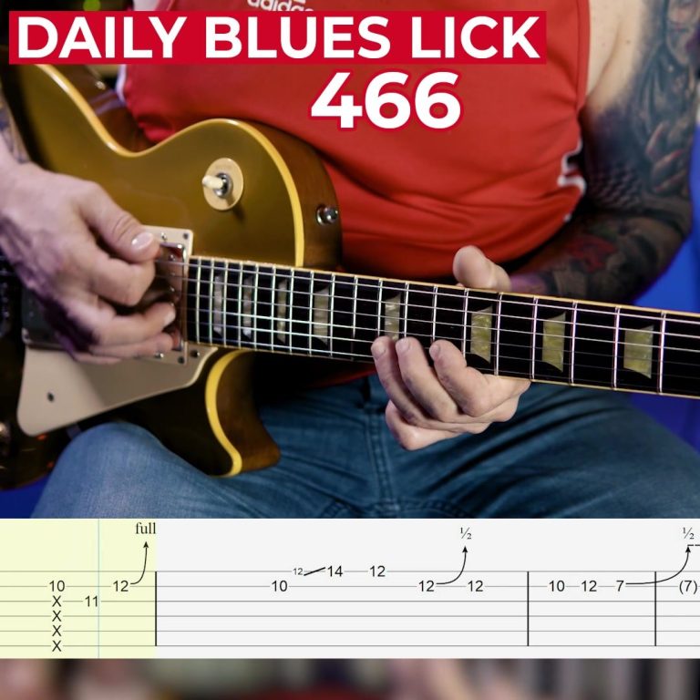 Daily Blues Lick 466