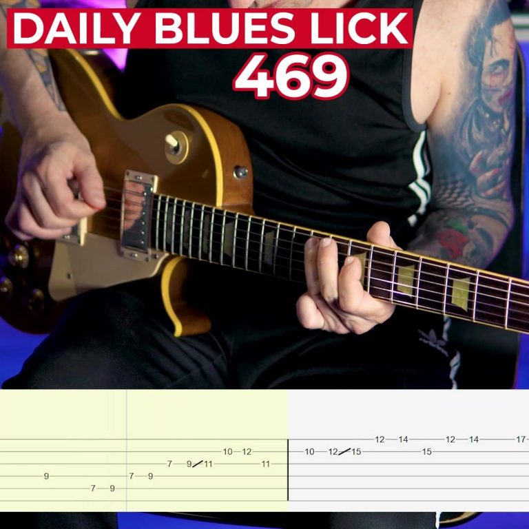 Daily Blues Lick 469