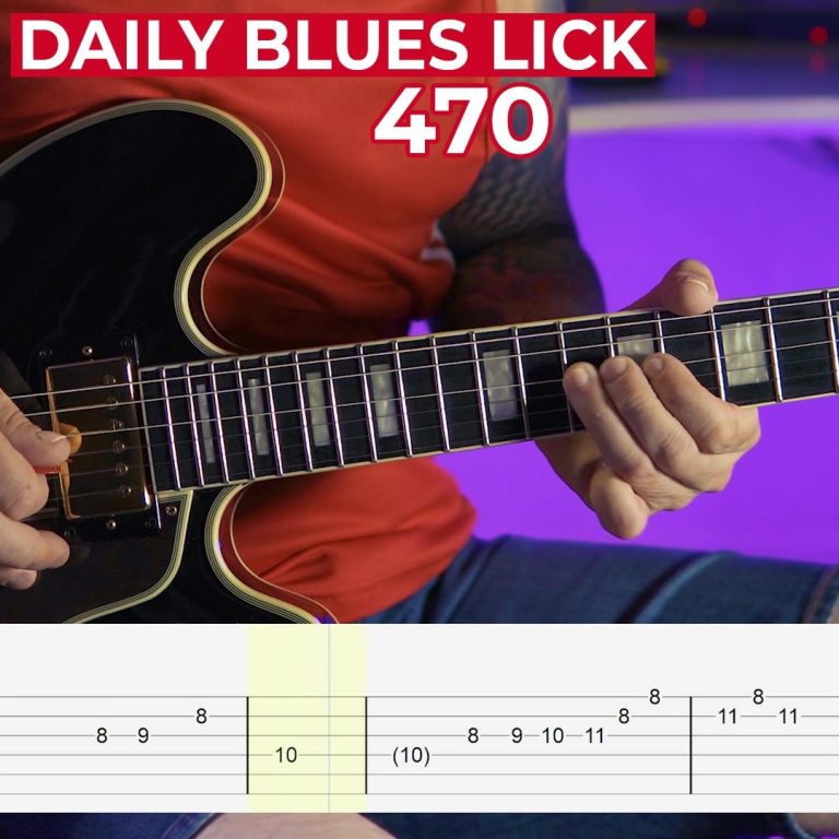 Daily Blues Lick 470