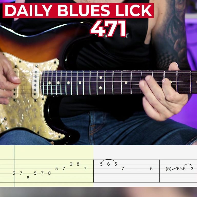 Daily Blues Lick 471