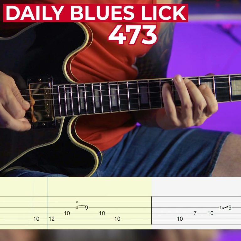 Daily Blues Lick 473