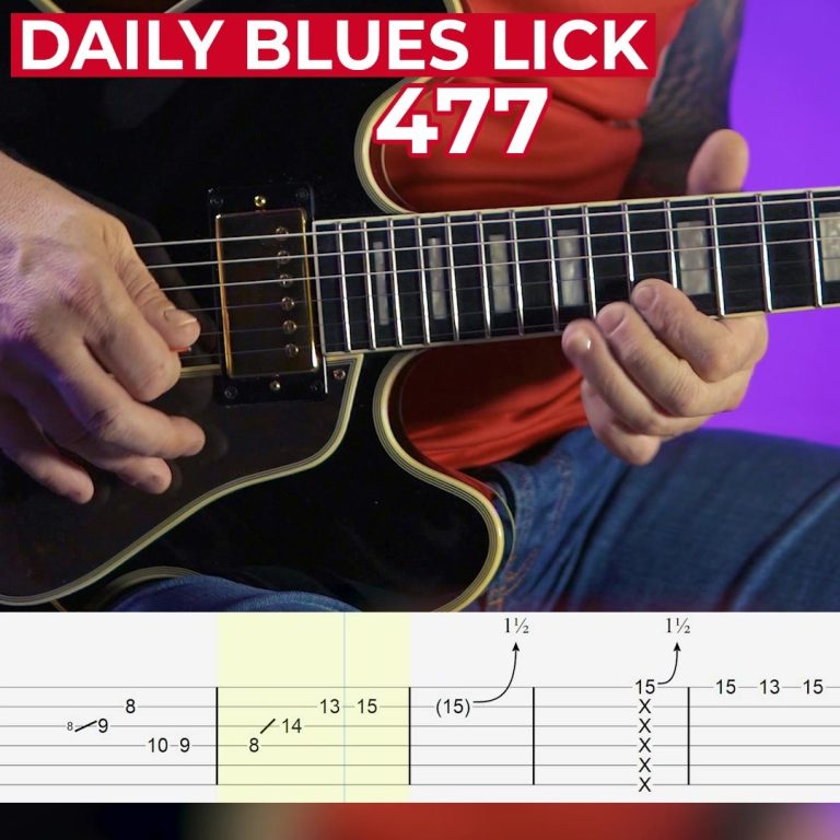 Daily Blues Lick 477