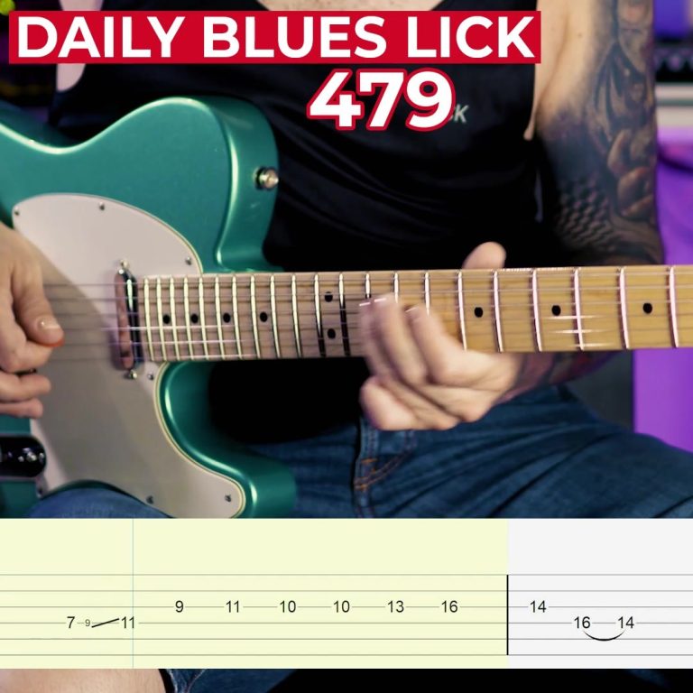 Daily Blues Lick 479