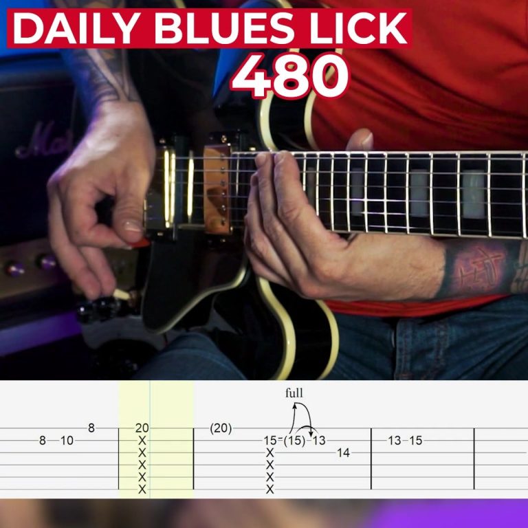 Daily Blues Lick 480