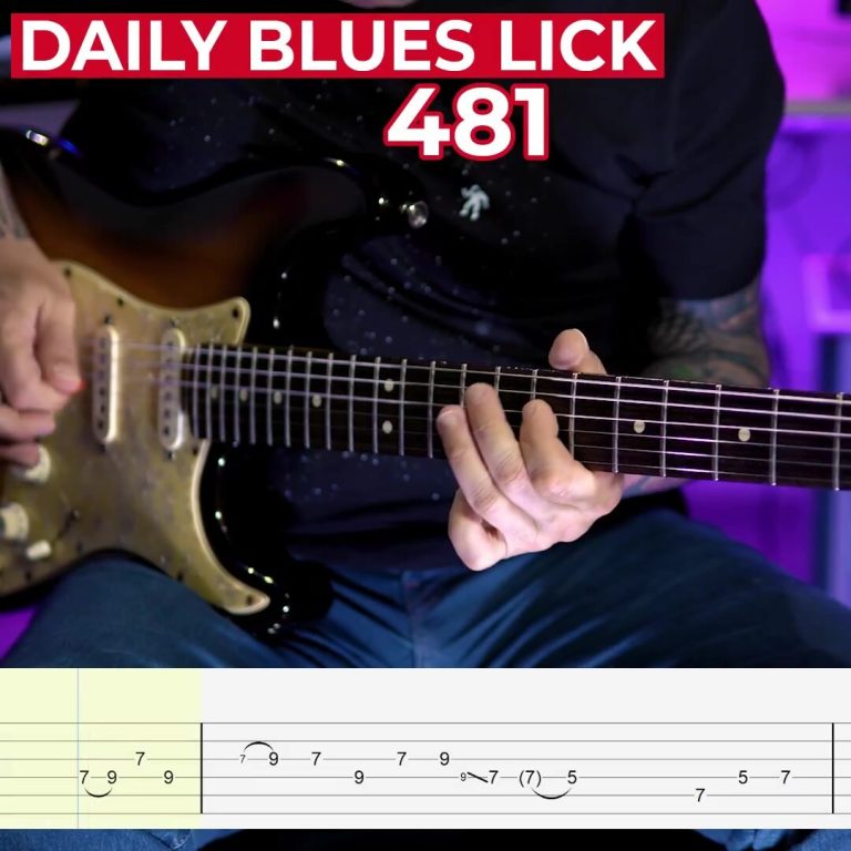 Daily Blues Lick 481